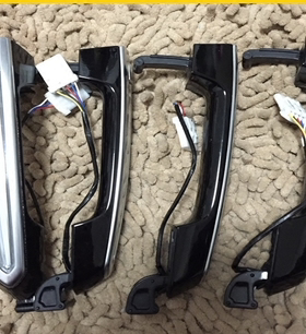 凯迪拉克XTS/ATS/XT5/CT6 LED拉手带灯改装氛围灯拉手盖投射灯