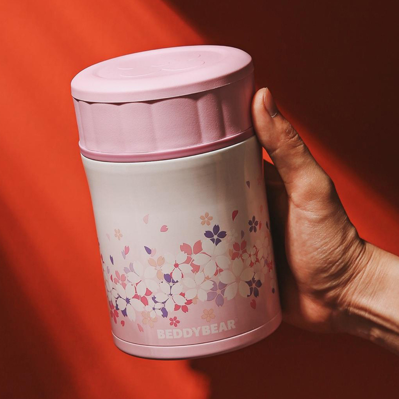 杯具熊焖烧杯500ml上班族带饭盒