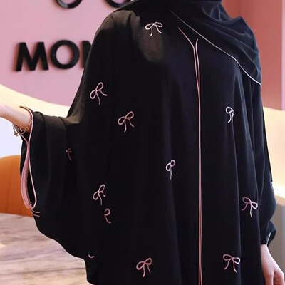 速卖通亚马逊中东迪拜秋冬连衣裙