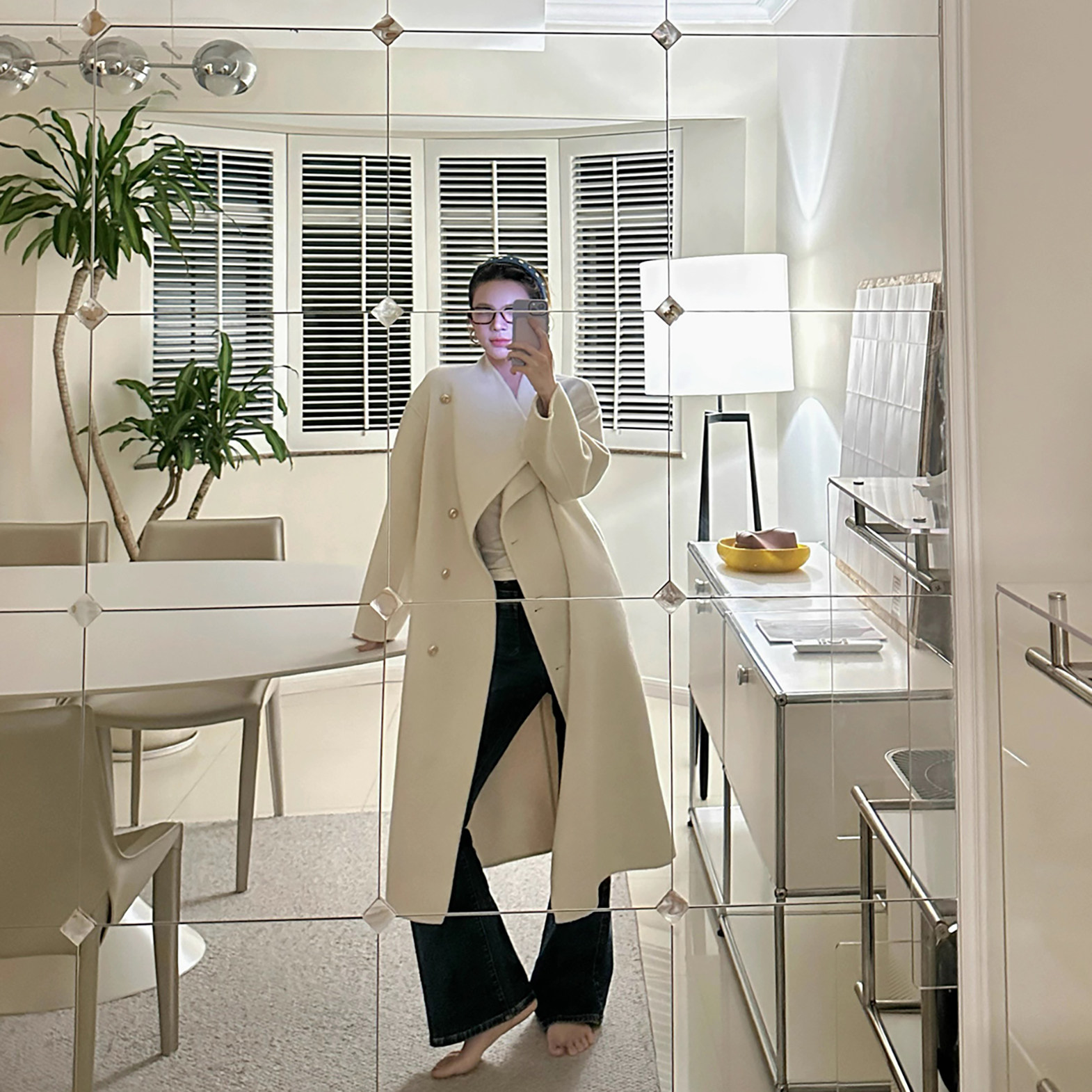 100羊毛大衣女2025温柔长款加厚