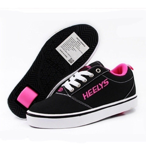 美国正品heelys男女款超轻时暴走鞋尚单轮帆布鞋四季款轮子滑行鞋