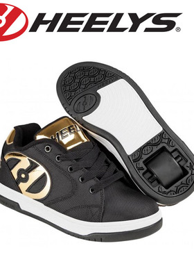 美国新品HEELYS超轻男女儿童时尚透气轮滑轱辘代步超轻夏季暴走鞋