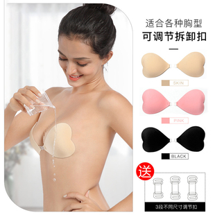 比基尼胸贴防水防汗防走光泳衣泡温泉专用隐形胸垫游泳乳贴聚拢女