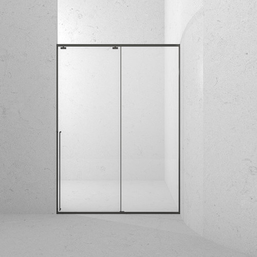 圣嘉红极窄边框缓冲移门淋浴房