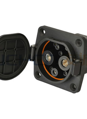 新能源国标GB/T20234-2015直流充电插座车辆快充口9孔直流插座