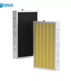 352 Y106过滤器套装（2片装）除过敏原 一年一换H13级滤纸