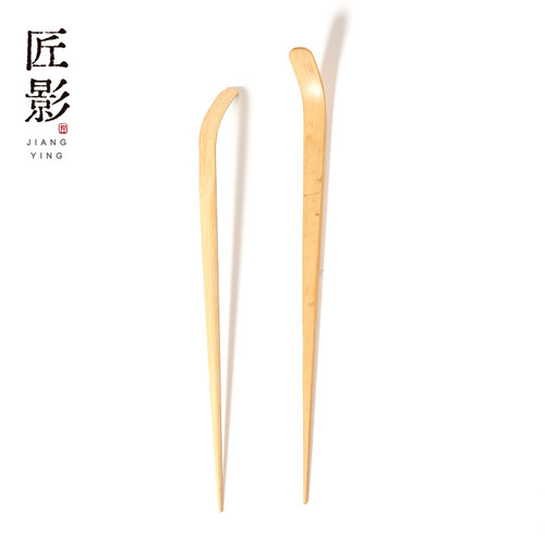 匠影手工竹制茶扒功夫君子