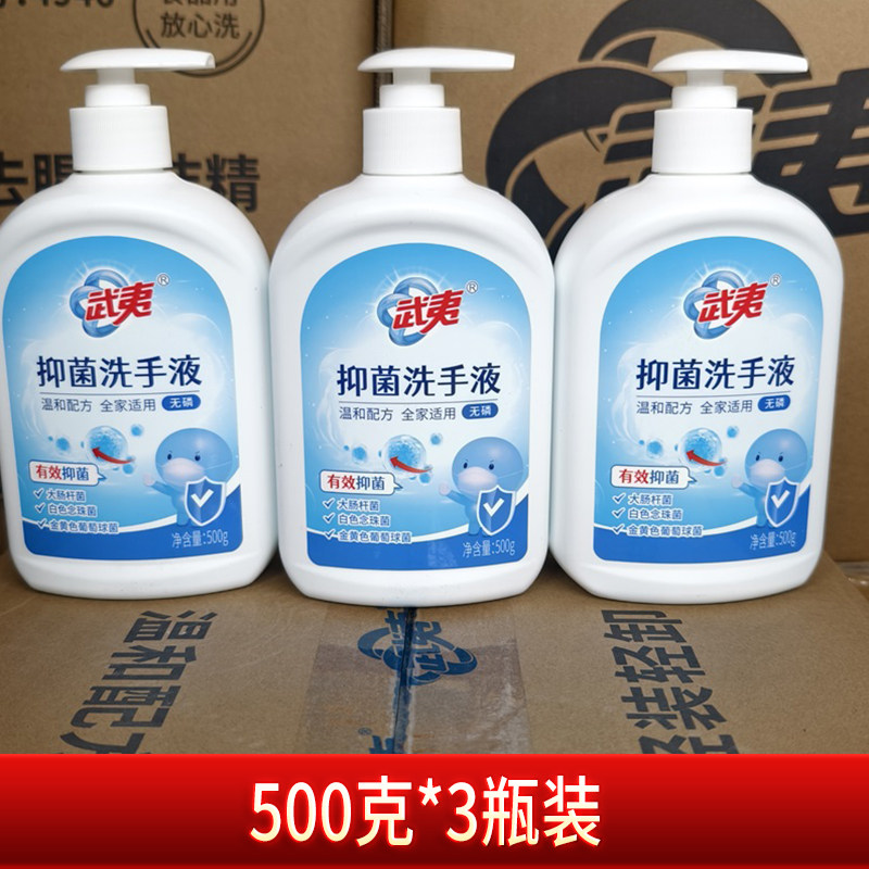 武夷洗手液除菌500g去渍家庭装