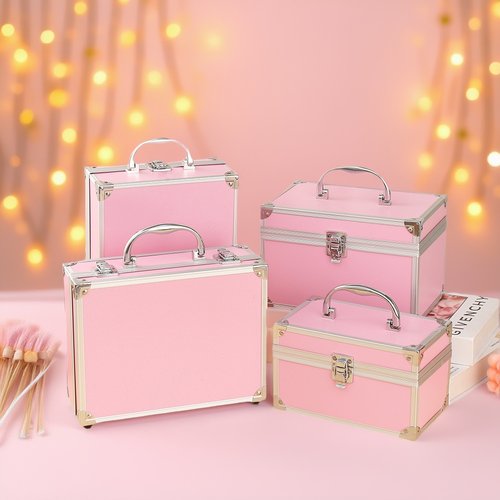 美甲美睫化妆箱手提铝合金工具箱纹绣专业化妆师大容量收纳箱