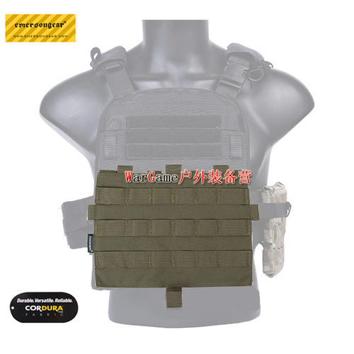 爱默生 AVS/JPC2.0背心专用RG游骑兵绿MOLLE系统前面板附件配件