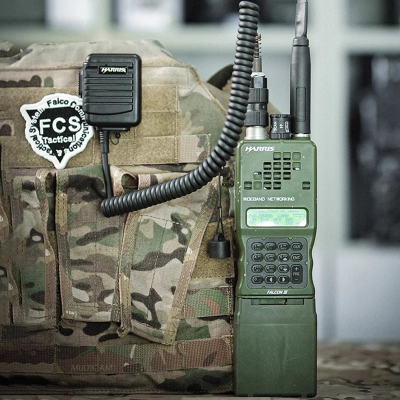 harris电台手咪手持麦克风PRC148