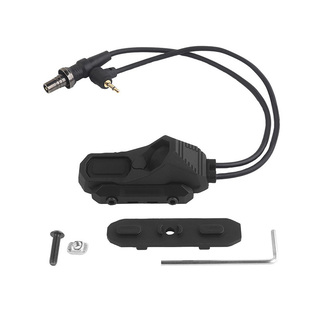 AXON线控开关crane laser+SF手电M300PEQ电池盒双控鼠尾M-LOK配件