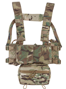 WST MK3内置快拔套MK4战术多功能拓展高配版夏季快拆迷彩胸挂背心