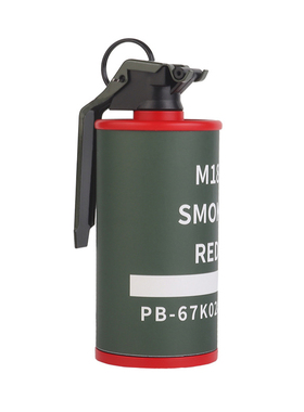 WST M18烟雾手榴弹模型拉环可弹影视道具COD战术COSPLAY模型摆件