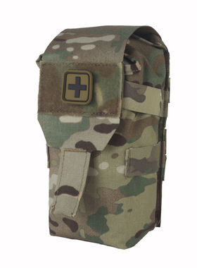 WST 小型竖款迷彩急救包户外自救包战术应急医疗包MOLLE背心副包