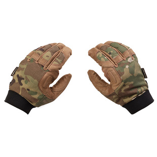爱默生全指战术手套野战户外真人CS登山健身骑行军迷迷彩防护手套