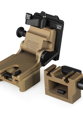 Norotos Mout PVS-14 1/18夜视镜TD-O1支架NVG金属翻斗车头盔配件