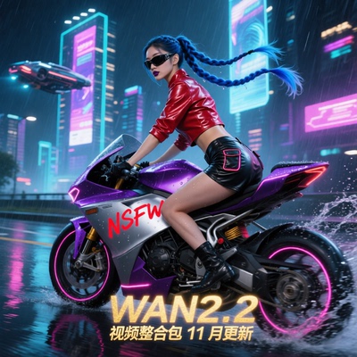 全新升级comfyui-wan2.2视频整合包工作流（含NSFW）11月更新