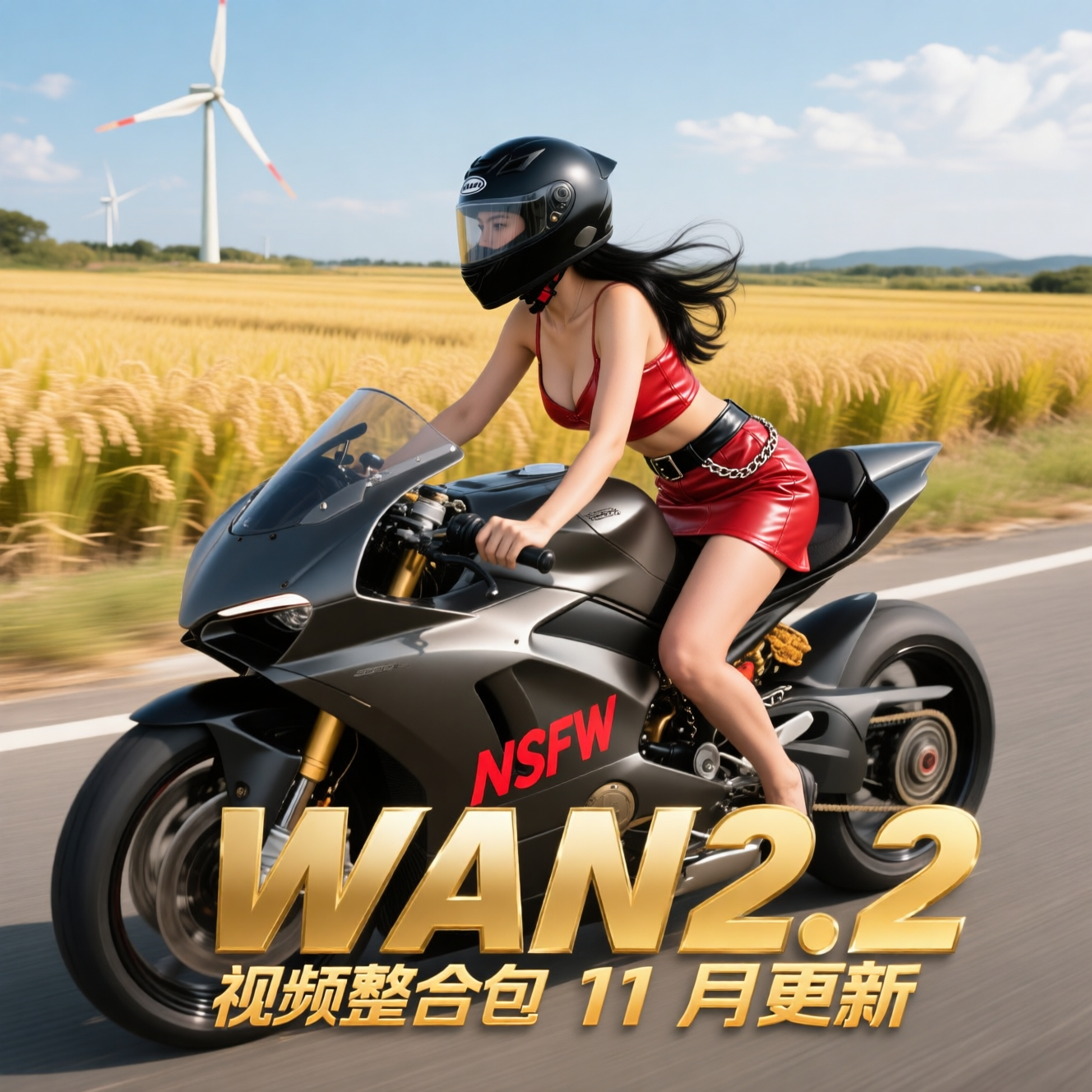 全新升级comfyui-wan2.2视频整合包工作流（含NSFW）11月更新