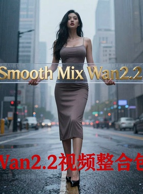 2026全新comfyui-wan2.2视频整合包Smooth Mix Wan2.2 工作流更新