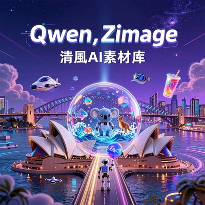 全新的Comfyui整合包Qwen+Zimage批量文生图反推修图溶图改图扩图