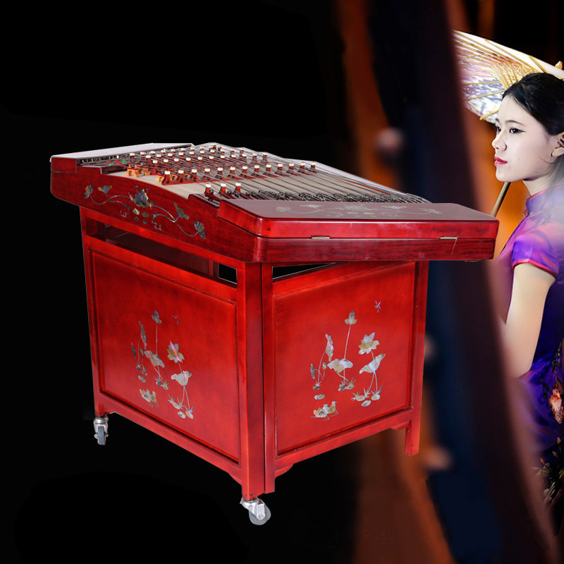 专业演出色木材质贝雕工艺402扬琴民族弹拨乐器厂家促销梵巢YQ-02