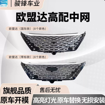 奇瑞欧盟达中网总成原车开模