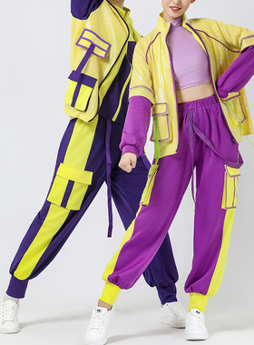 租嘻哈街舞爵士舞演出服租赁青春活力舞蹈服合唱服歌伴舞服装租赁