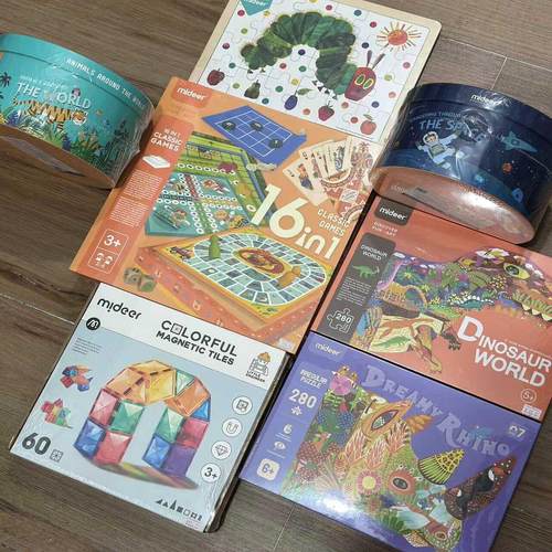 弥鹿清仓处理特价亲子互动磁力片