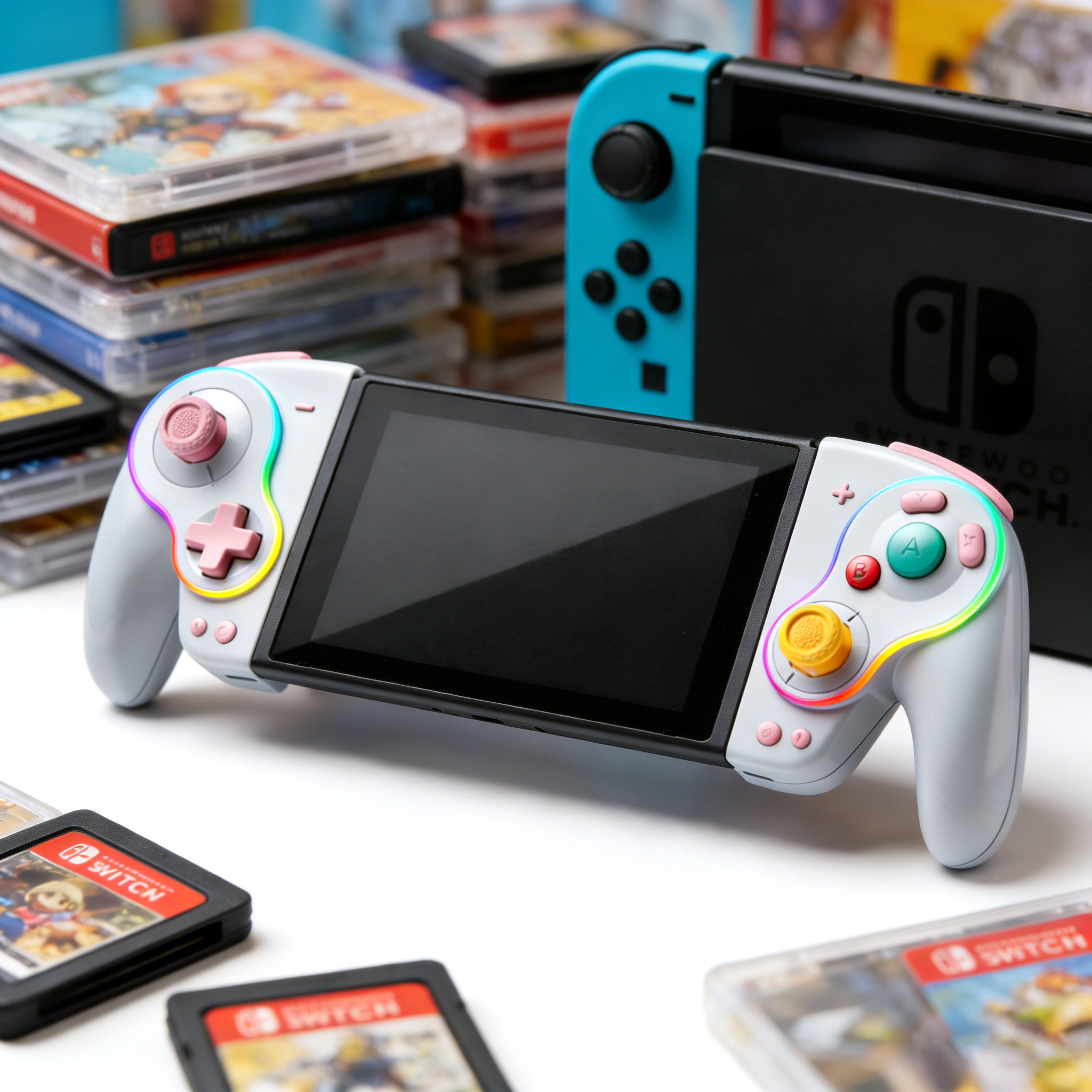 任天堂Switch1蓝牙分体拉伸游戏小手柄NSpro宝可梦传说za双人成行