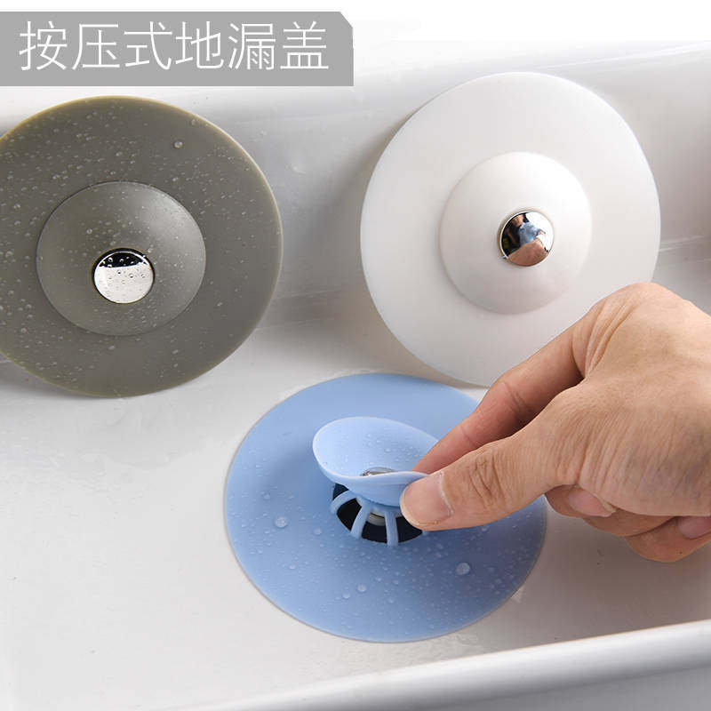 下水道地漏防臭器卫生间盖塞密封塞硅胶芯飞碟胶皮垫堵堵死塞子心
