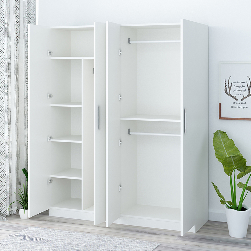 衣柜子简约现代经济型2门实木柜子宿舍简易卧室组装实木板式衣橱|ruв категории жилой мебели, кабинет, гардероб - от Buy2taobao.com для оказания профессиональной услуги покупки агента Taobao