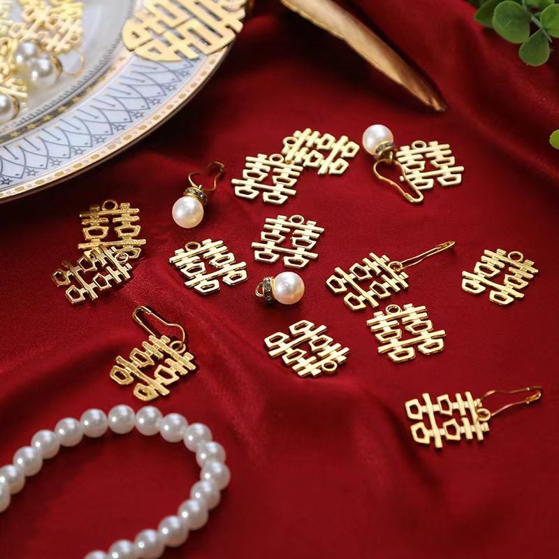 婚庆用品结婚喜糖盒伴手礼手提袋珍珠喜字配件中式流苏挂件,家居饰品,吊饰/挂饰,淘宝优惠券,粉丝福利购,淘宝优惠卷