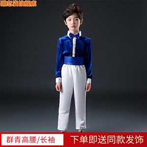 国庆儿童合唱服演出服中小学生大合唱团男女童红歌朗诵表演服服装
