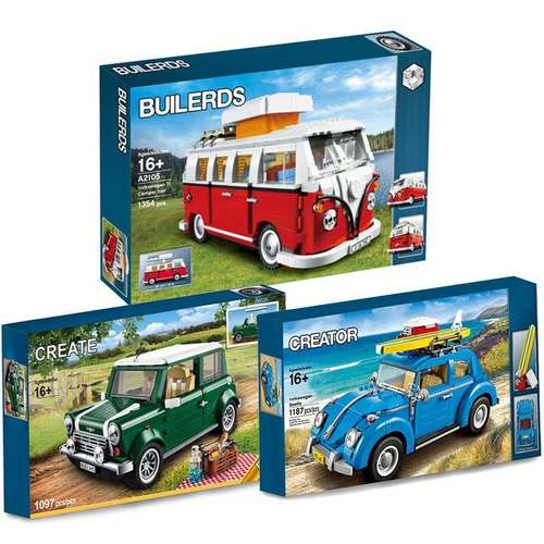 10242宝马Mini大众T1露营巴士车