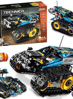 电动遥控特技赛车跑车42095机械组科技益智拼装中国积木玩具礼物