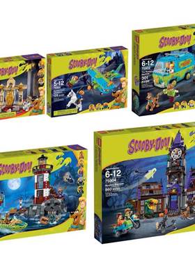 史酷比神秘飞机历险记75900 75901 75902 75903拼装中国积木75904