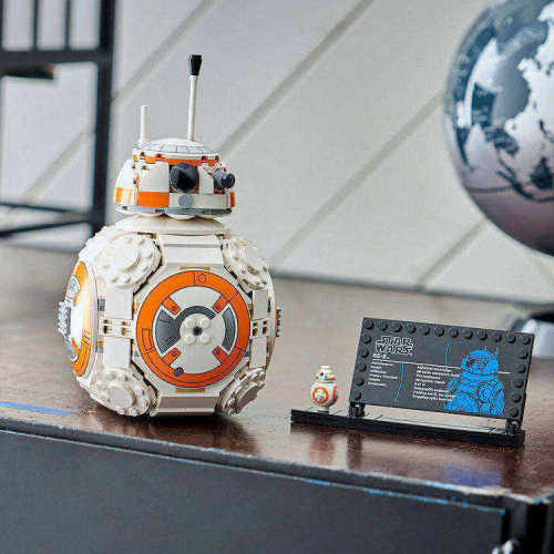 拼搭积木星球大战bb8宇航技工机器人男孩儿童学生益智力玩具礼物