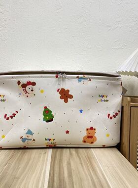 裤子专用【47X28X25高】圣诞拉链裤子书本汽车后备箱收纳筐