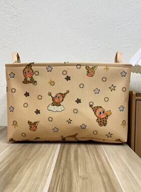 【45X35X30高】星星人开口（带盖带钢圈）防潮收纳袋整理箱