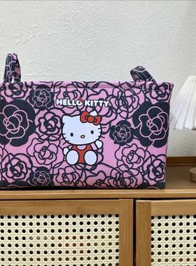 【35X25X20高】山茶凯蒂开口微瑕20L内衣收纳筐尿不湿箱储物