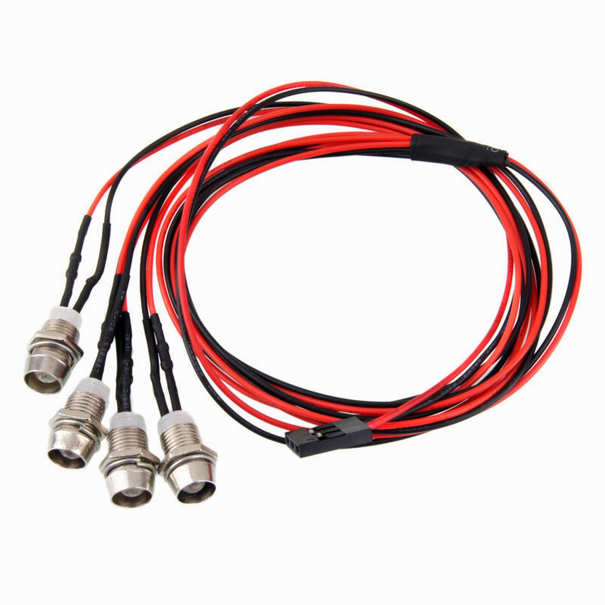 1/10 1/8 燃油电动模型车LED车灯 2灯 4灯款 车头模型车灯