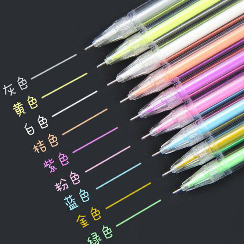 diy相册手工网红粉彩中性笔芯