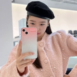 Apple, совместимый iPhone 14, прозрачный ретро чехол для телефона, iPhone 13, защитный чехол, градиент, iphone, 14promax, простой и элегантный дизайн, изысканный стиль, женский стиль