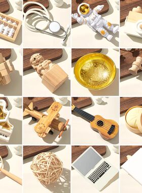 周岁礼抓周用品单件实木抓阄道具