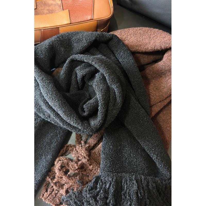 柜子1500元小众pai纯色围巾