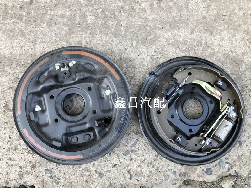 哈飞民意 路尊小霸王后制动器总成 后刹车分泵后制动盘总成原厂