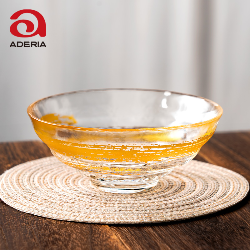 aderia日本进口手工耐热玻璃碗