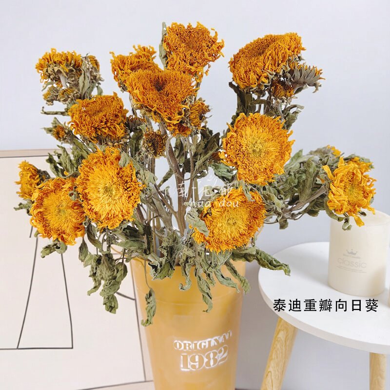diy文艺风陈设拍摄道具向日葵
