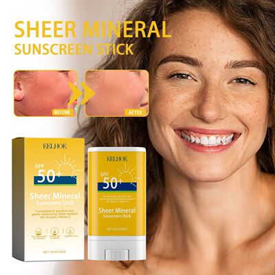 Sunscreen Cream Stick SPF 50+ UV Protective Anti Oxidant Sun